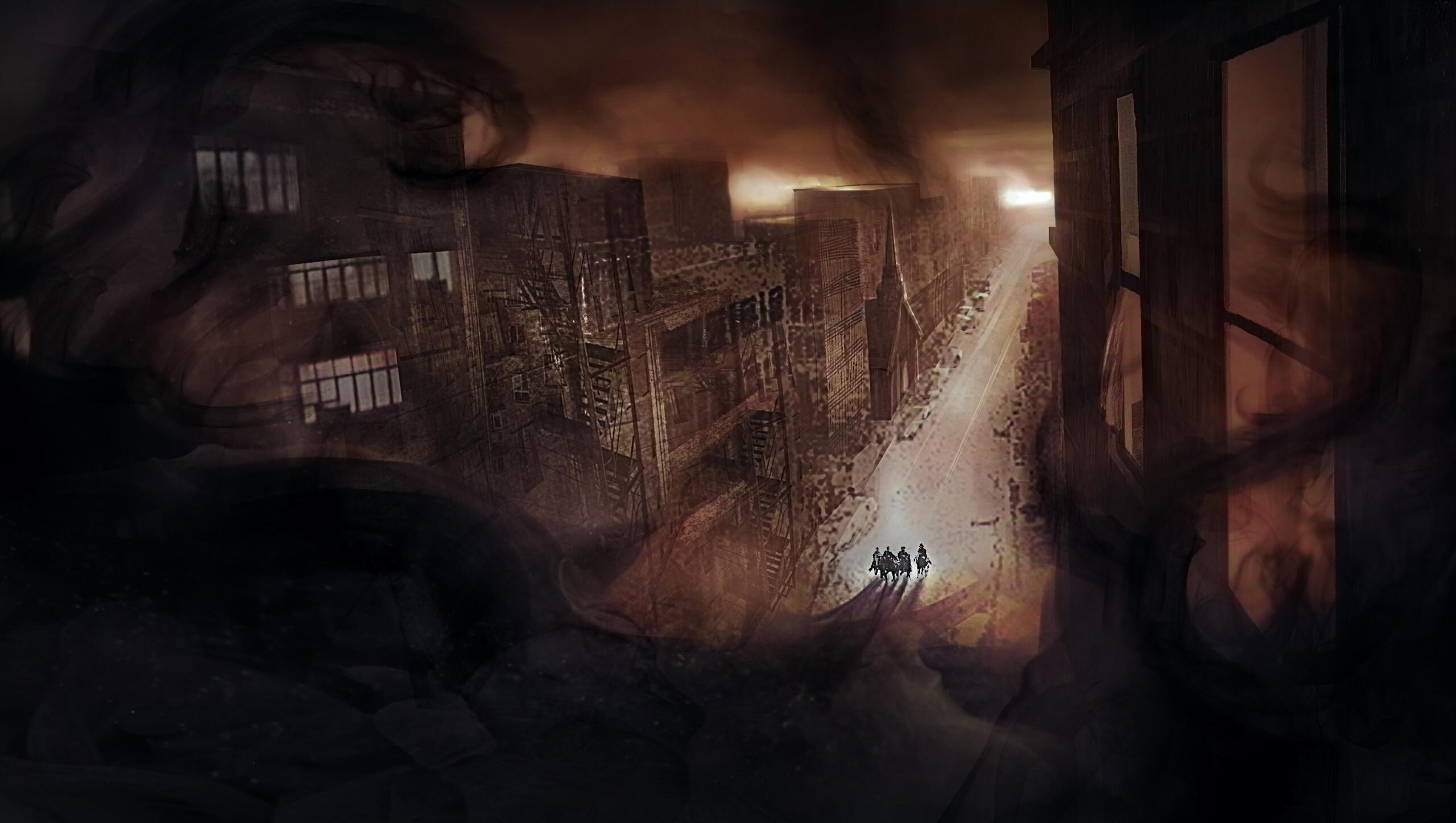 the Darkness descends upon the city